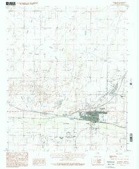 Holbrook Arizona Historical topographic map, 1:24000 scale, 7.5 X 7.5 Minute, Year 1986