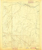 Holbrook Arizona Historical topographic map, 1:250000 scale, 1 X 1 Degree, Year 1893
