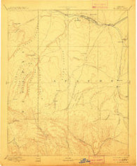 Holbrook Arizona Historical topographic map, 1:250000 scale, 1 X 1 Degree, Year 1893