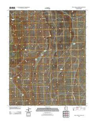 Hole-n-Wall Canyon Arizona Historical topographic map, 1:24000 scale, 7.5 X 7.5 Minute, Year 2011