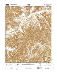 Hole In Rock Valley Arizona Current topographic map, 1:24000 scale, 7.5 X 7.5 Minute, Year 2014
