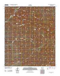 Holy Joe Peak Arizona Historical topographic map, 1:24000 scale, 7.5 X 7.5 Minute, Year 2011
