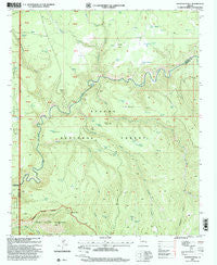 Hoodoo Knoll Arizona Historical topographic map, 1:24000 scale, 7.5 X 7.5 Minute, Year 1997