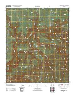 Hoodoo Knoll Arizona Historical topographic map, 1:24000 scale, 7.5 X 7.5 Minute, Year 2011