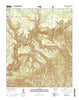 Hoodoo Knoll Arizona Current topographic map, 1:24000 scale, 7.5 X 7.5 Minute, Year 2014