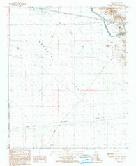 Hope SW Arizona Historical topographic map, 1:24000 scale, 7.5 X 7.5 Minute, Year 1990