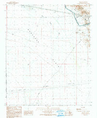 Hope SW Arizona Historical topographic map, 1:24000 scale, 7.5 X 7.5 Minute, Year 1990