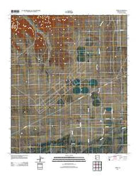 Horn Arizona Historical topographic map, 1:24000 scale, 7.5 X 7.5 Minute, Year 2011
