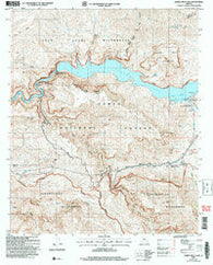 Horse Mesa Dam Arizona Historical topographic map, 1:24000 scale, 7.5 X 7.5 Minute, Year 2004