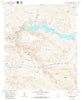 Horse Mesa Dam Arizona Historical topographic map, 1:24000 scale, 7.5 X 7.5 Minute, Year 1964