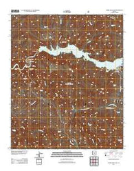 Horse Mesa Dam Arizona Historical topographic map, 1:24000 scale, 7.5 X 7.5 Minute, Year 2011