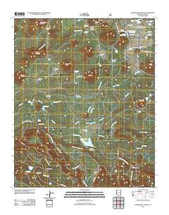 Horseshoe Cienega Arizona Historical topographic map, 1:24000 scale, 7.5 X 7.5 Minute, Year 2011