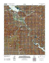 Horseshoe Dam Arizona Historical topographic map, 1:24000 scale, 7.5 X 7.5 Minute, Year 2011