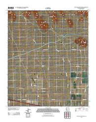 Hot Rock Mountain Arizona Historical topographic map, 1:24000 scale, 7.5 X 7.5 Minute, Year 2011