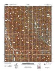 Hot Tamale Peak Arizona Historical topographic map, 1:24000 scale, 7.5 X 7.5 Minute, Year 2011