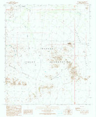 Hotason Vo Arizona Historical topographic map, 1:24000 scale, 7.5 X 7.5 Minute, Year 1990