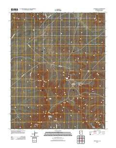 Hotevilla Arizona Historical topographic map, 1:24000 scale, 7.5 X 7.5 Minute, Year 2011