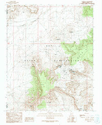 Hotevilla Arizona Historical topographic map, 1:24000 scale, 7.5 X 7.5 Minute, Year 1991