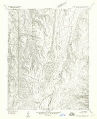 House Rock Spring SW Arizona Historical topographic map, 1:24000 scale, 7.5 X 7.5 Minute, Year 1957