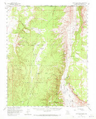 House Rock Spring Arizona Historical topographic map, 1:62500 scale, 15 X 15 Minute, Year 1957