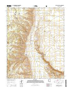 House Rock Spring Arizona Current topographic map, 1:24000 scale, 7.5 X 7.5 Minute, Year 2014