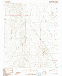 Housholder Pass Arizona Historical topographic map, 1:24000 scale, 7.5 X 7.5 Minute, Year 1989