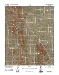 Housholder Pass Arizona Historical topographic map, 1:24000 scale, 7.5 X 7.5 Minute, Year 2011