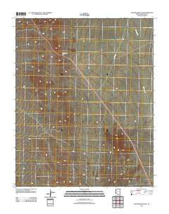 Housholder Pass Arizona Historical topographic map, 1:24000 scale, 7.5 X 7.5 Minute, Year 2011