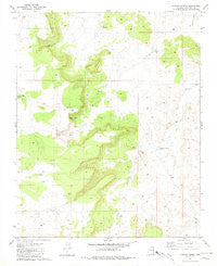Howard Spring Arizona Historical topographic map, 1:24000 scale, 7.5 X 7.5 Minute, Year 1981