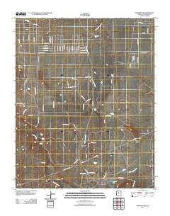 Howard Lake Arizona Historical topographic map, 1:24000 scale, 7.5 X 7.5 Minute, Year 2011