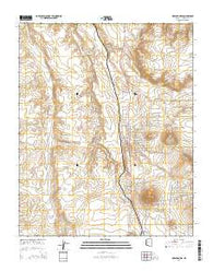 Howard Mesa Arizona Current topographic map, 1:24000 scale, 7.5 X 7.5 Minute, Year 2014