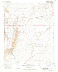 Howell Mesa Arizona Historical topographic map, 1:24000 scale, 7.5 X 7.5 Minute, Year 1967