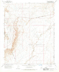 Howell Mesa Arizona Historical topographic map, 1:24000 scale, 7.5 X 7.5 Minute, Year 1967