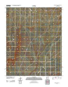 Howell Mesa Arizona Historical topographic map, 1:24000 scale, 7.5 X 7.5 Minute, Year 2011