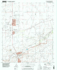Huachuca City Arizona Historical topographic map, 1:24000 scale, 7.5 X 7.5 Minute, Year 1996