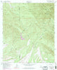 Huachuca Peak Arizona Historical topographic map, 1:24000 scale, 7.5 X 7.5 Minute, Year 1958