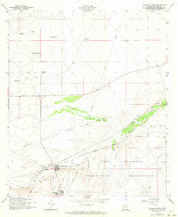 Huachuca Vista Arizona Historical topographic map, 1:24000 scale, 7.5 X 7.5 Minute, Year 1958