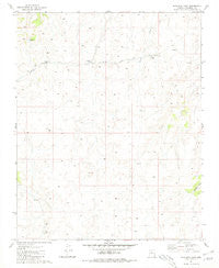 Hualapai Tank Arizona Historical topographic map, 1:24000 scale, 7.5 X 7.5 Minute, Year 1981