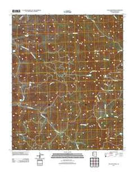 Hualapai Peak Arizona Historical topographic map, 1:24000 scale, 7.5 X 7.5 Minute, Year 2011