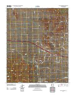 Hualapai Spring Arizona Historical topographic map, 1:24000 scale, 7.5 X 7.5 Minute, Year 2011