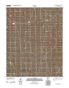 Hualapai Tank Arizona Historical topographic map, 1:24000 scale, 7.5 X 7.5 Minute, Year 2011