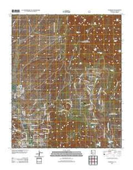 Humboldt Arizona Historical topographic map, 1:24000 scale, 7.5 X 7.5 Minute, Year 2012