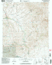 Humboldt Mountain Arizona Historical topographic map, 1:24000 scale, 7.5 X 7.5 Minute, Year 2004