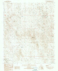 Hummingbird Spring Arizona Historical topographic map, 1:24000 scale, 7.5 X 7.5 Minute, Year 1990