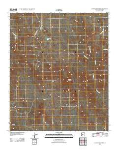 Hummingbird Spring Arizona Historical topographic map, 1:24000 scale, 7.5 X 7.5 Minute, Year 2011
