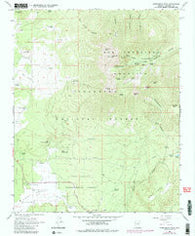 Humphreys Peak Arizona Historical topographic map, 1:24000 scale, 7.5 X 7.5 Minute, Year 1966