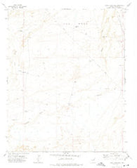Humpy Camp Well Arizona Historical topographic map, 1:24000 scale, 7.5 X 7.5 Minute, Year 1972