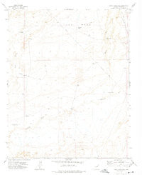 Humpy Camp Well Arizona Historical topographic map, 1:24000 scale, 7.5 X 7.5 Minute, Year 1972