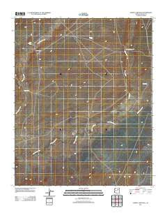 Humpy Camp Well Arizona Historical topographic map, 1:24000 scale, 7.5 X 7.5 Minute, Year 2011