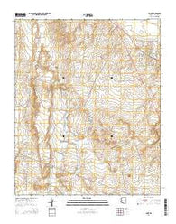 Hunt Arizona Current topographic map, 1:24000 scale, 7.5 X 7.5 Minute, Year 2014